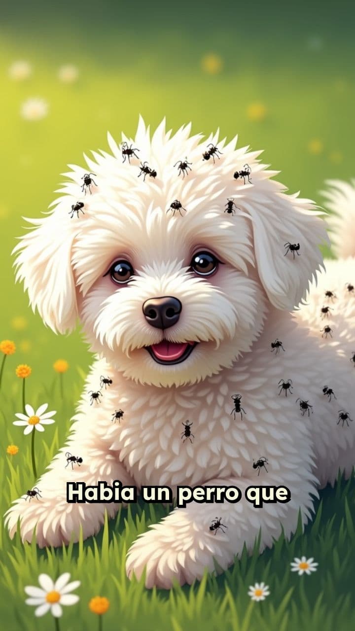 El perro Confite y las hormigas