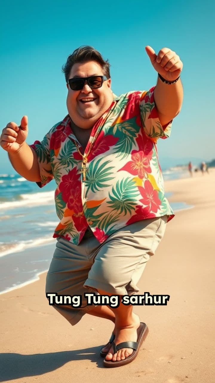 Dança, prisão e fiança na praia