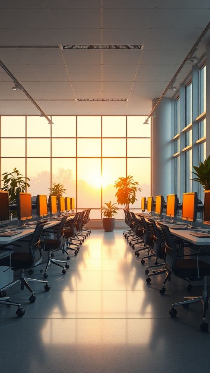 Tatapan di Jam Kerja