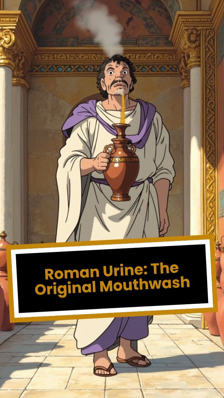 Roman Urine: The Original Mouthwash