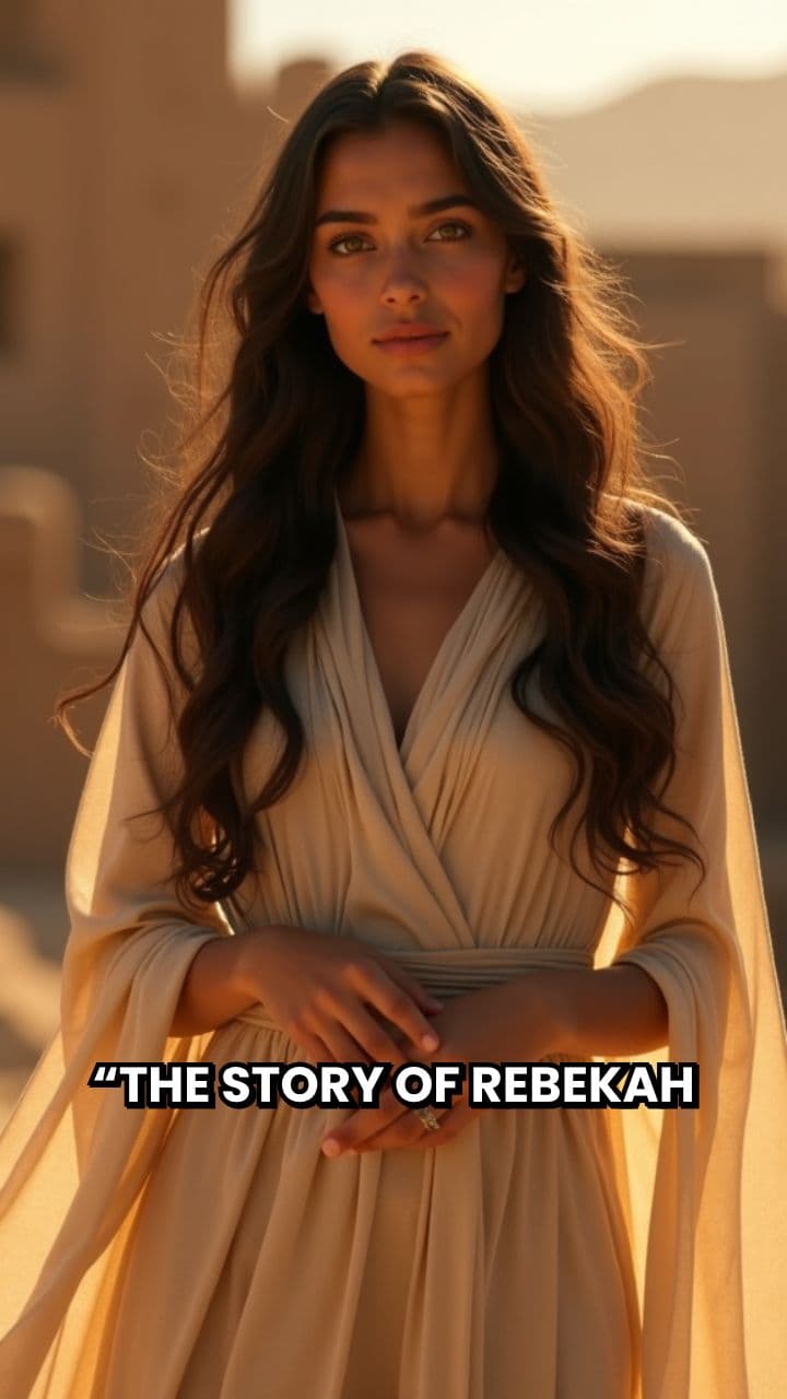 Rebekah: A Lesson in Kindness and Faith