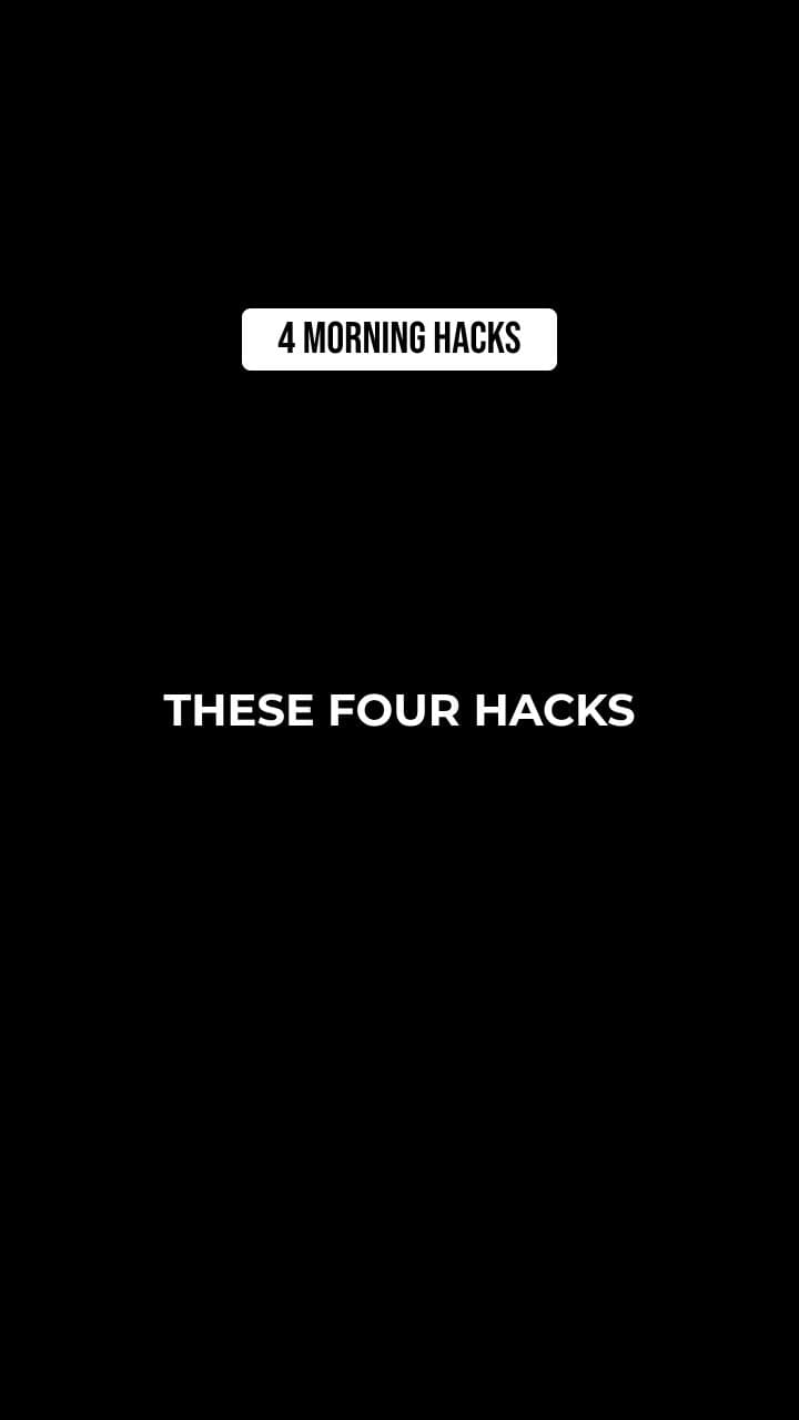 4 Morning Hacks for Peak Productivity