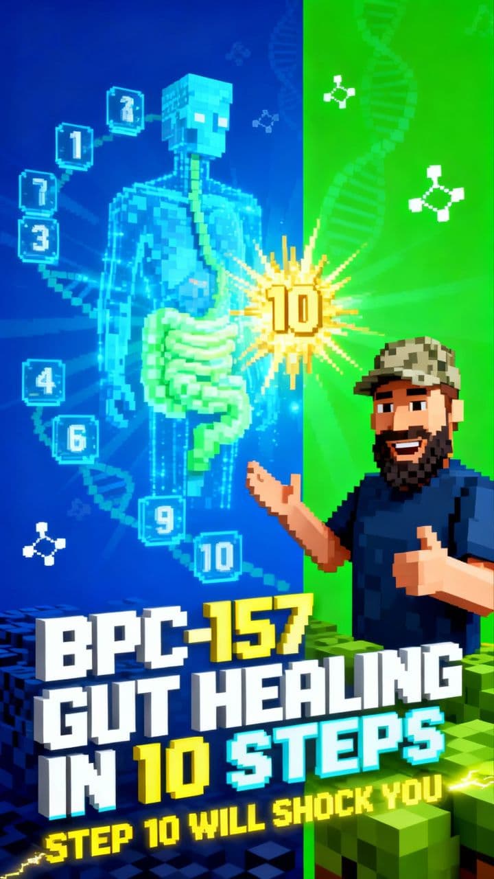 BPC-157 Gut Healing in 10 Steps