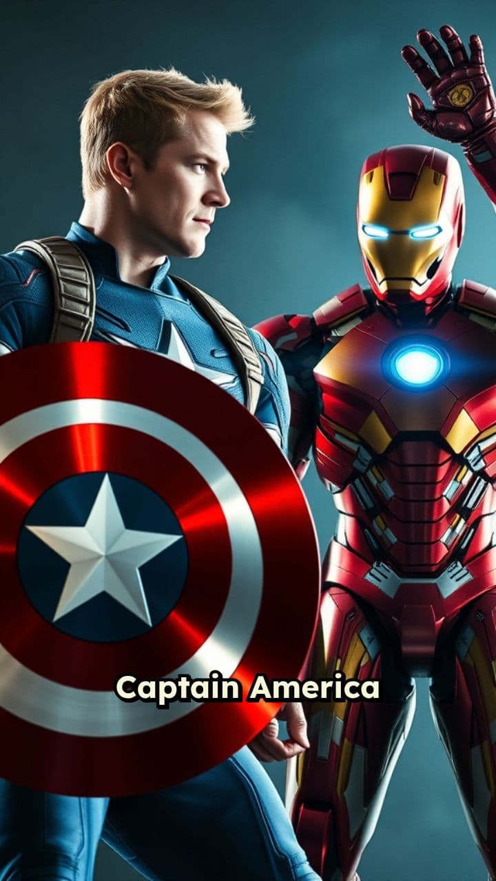 Captain America vs Iron Man