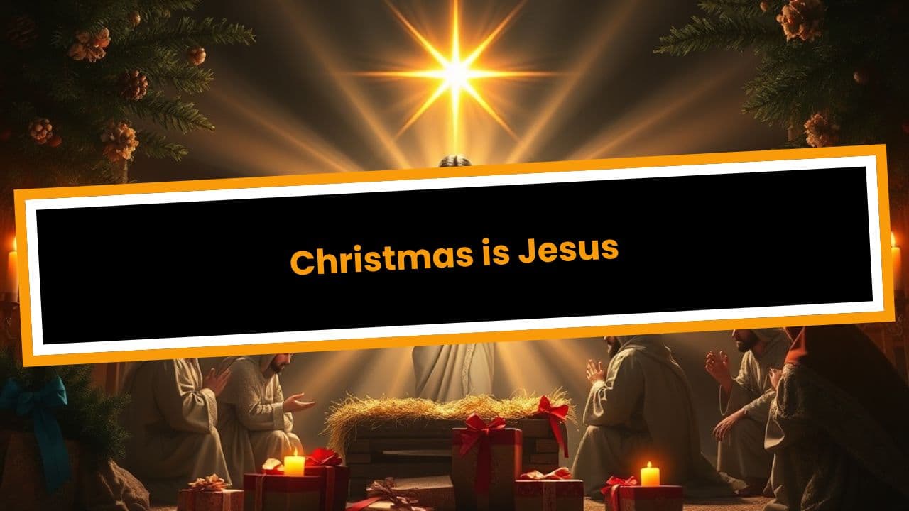 Christmas is Jesus