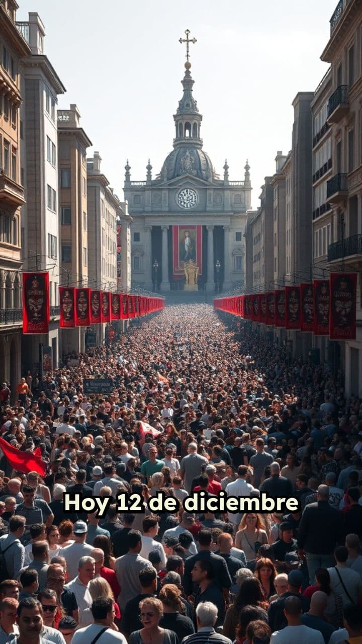 Día de la Virgen de Guadalupe en México