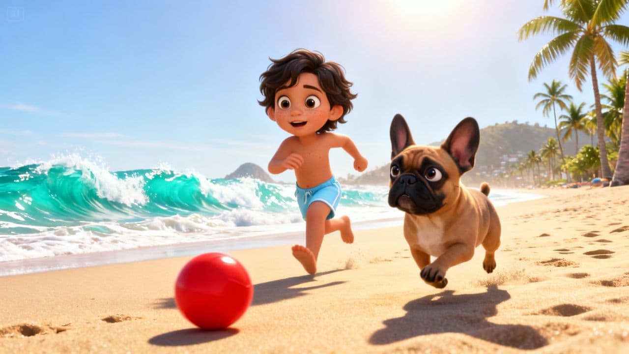 Chasing Trouble on the Beach