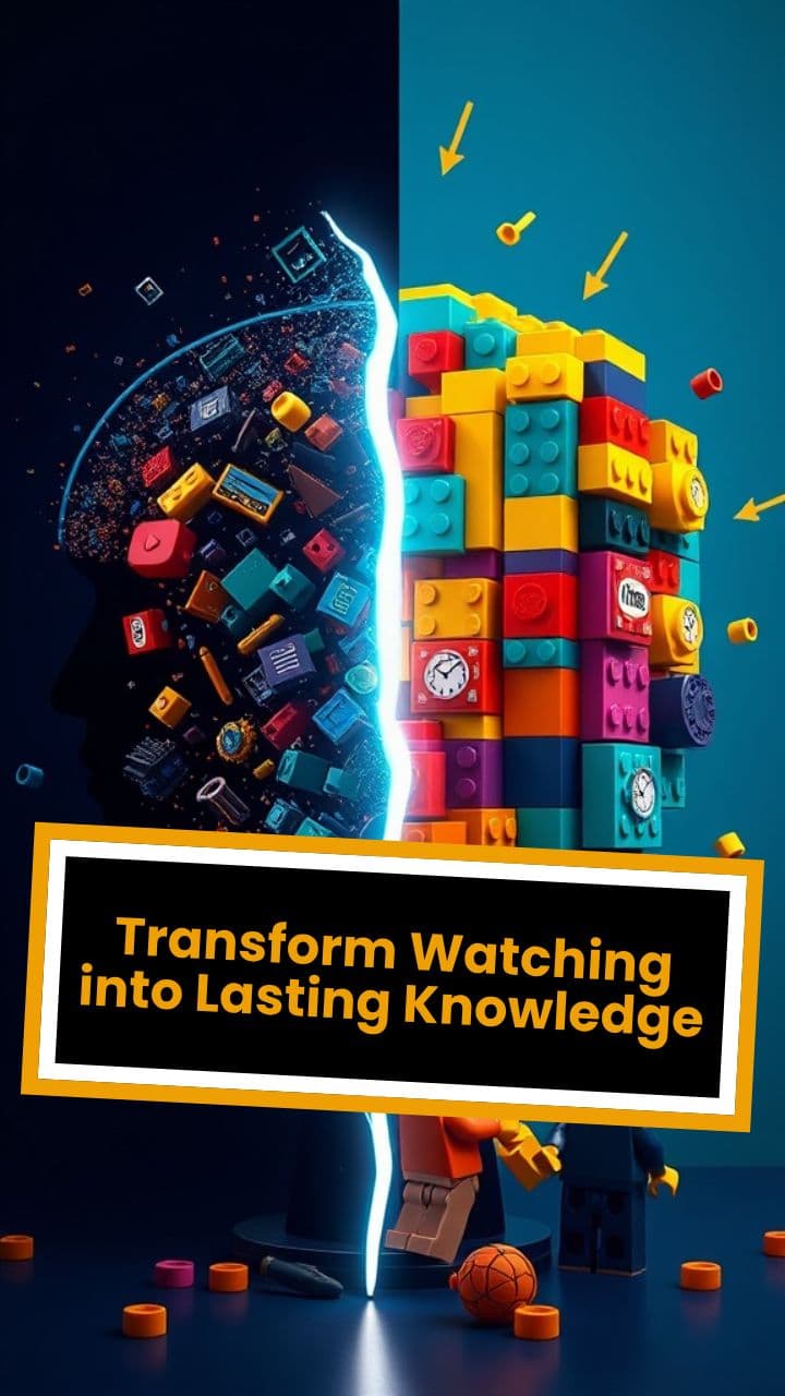 Transform Watching into Lasting Knowledge