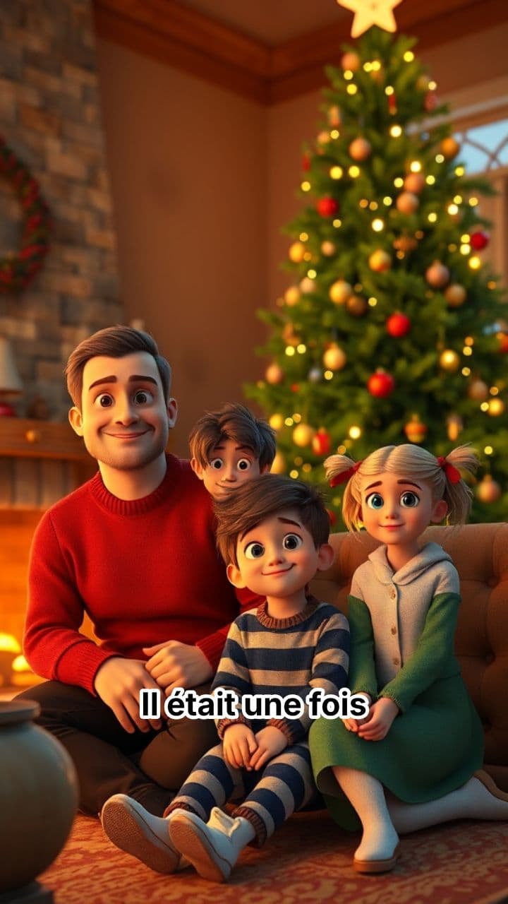 Le traîneau magique de Noël