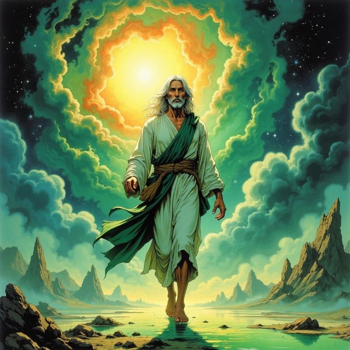 Cosmic Journey of Jesus