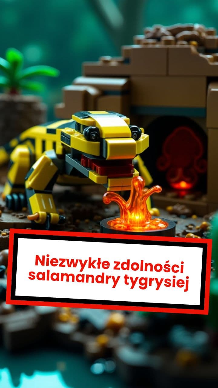 Niezwykłe zdolności salamandry tygrysiej