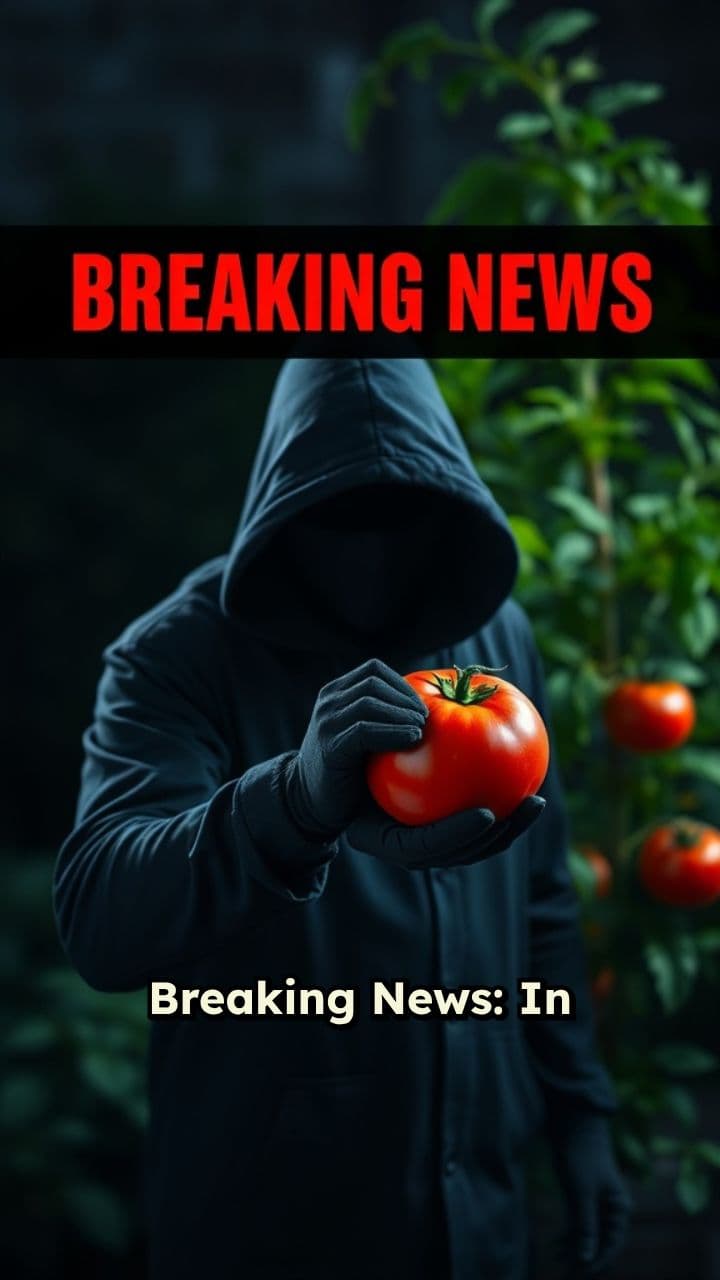 Tomatendieb in Bobingen gesichtet