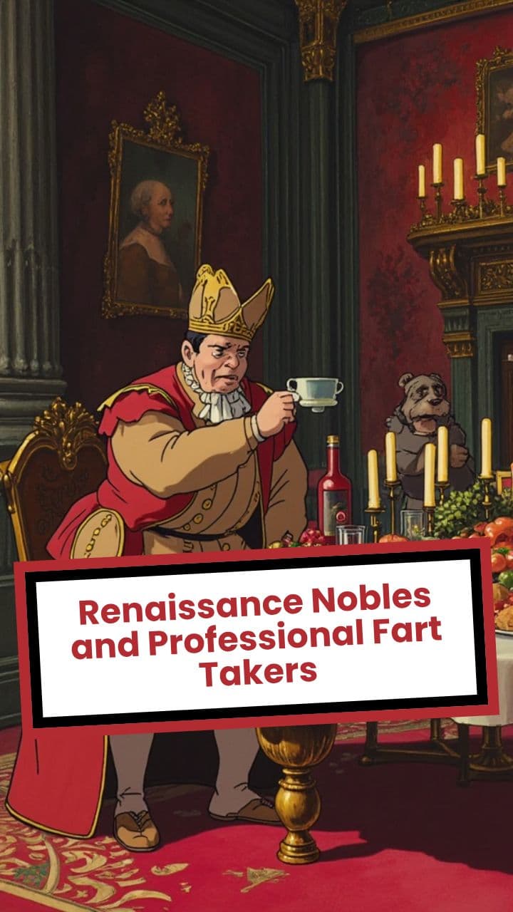 Renaissance Nobles and Professional Fart Takers