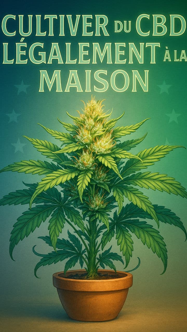 Cultiver du CBD légalement à la maison