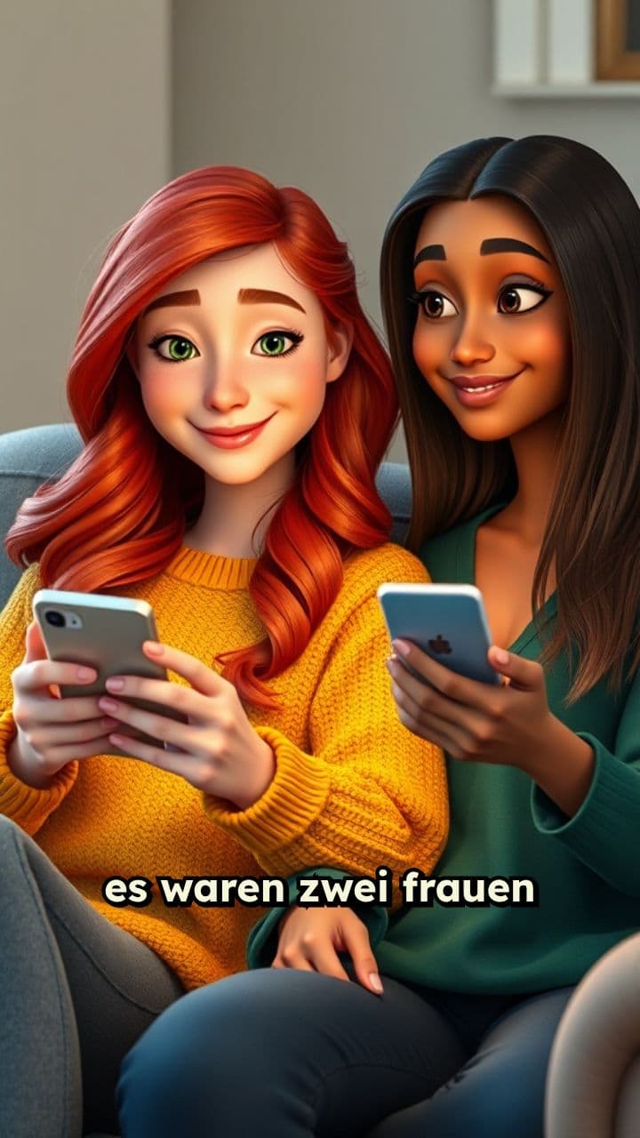 Zwei Frauen treffen sich zum Date