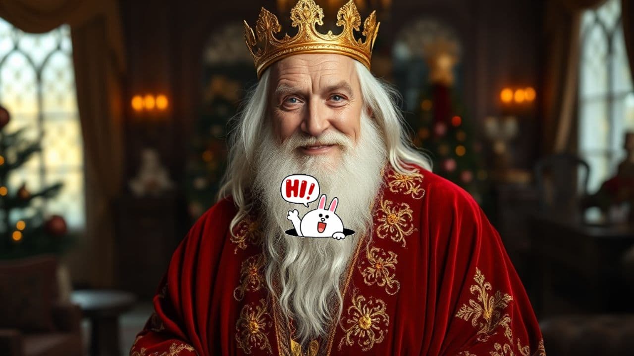 Los Reyes Magos y los niños bailarines