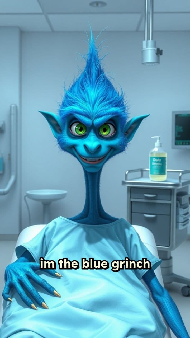 Blue Grinch's Knee Surgery Adventure