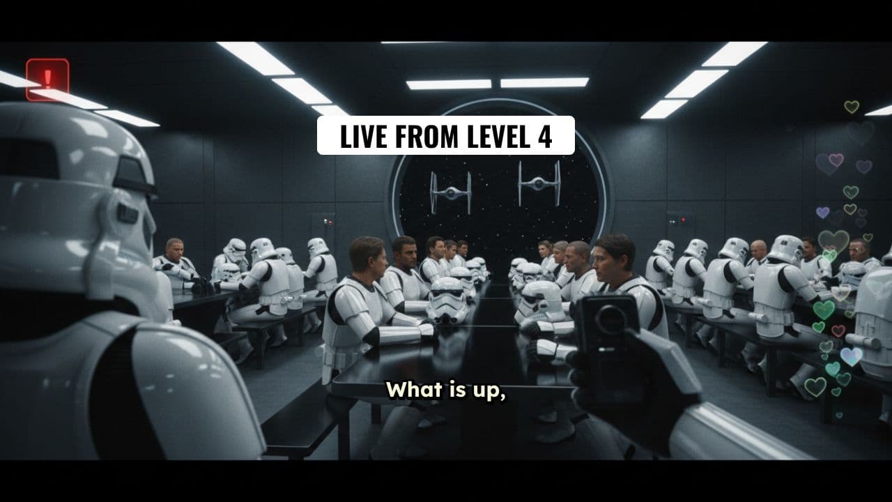 Death Star Vlog: Level 4 Inspection