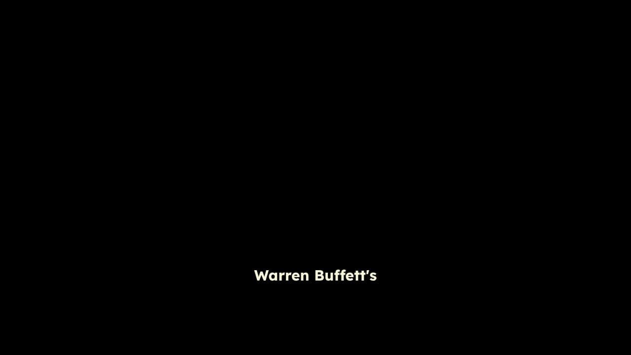 Buffett’s Wealth Without Real Estate
