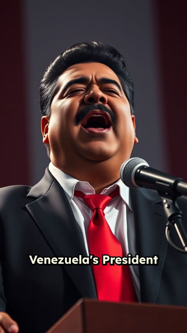 Maduro Sings 'Imagine' During Tense Speech