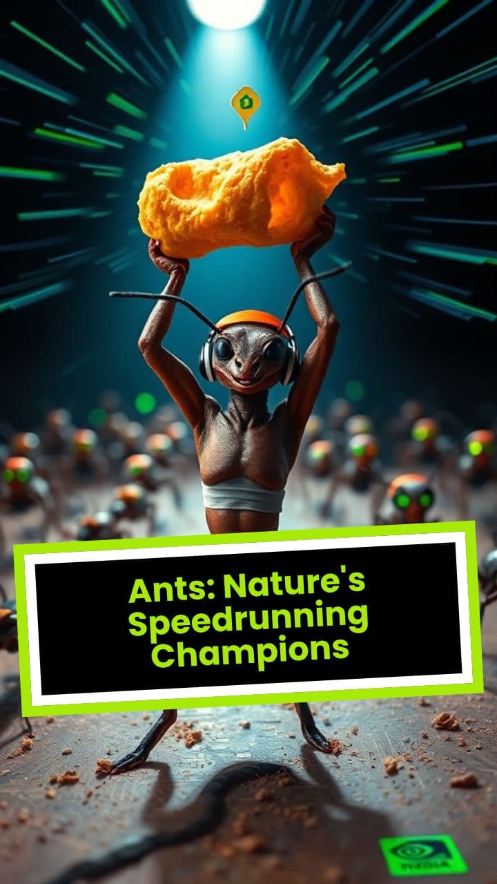 Ants: Nature's Speedrunning Champions