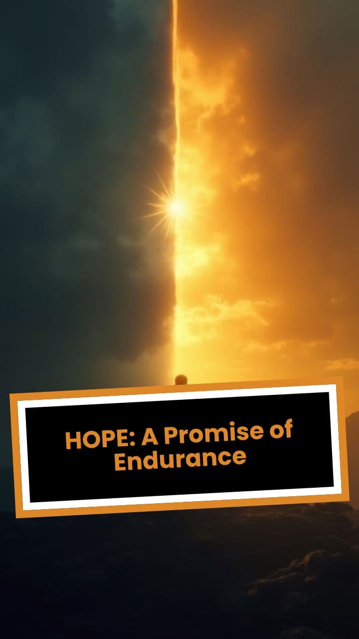 HOPE: A Promise of Endurance