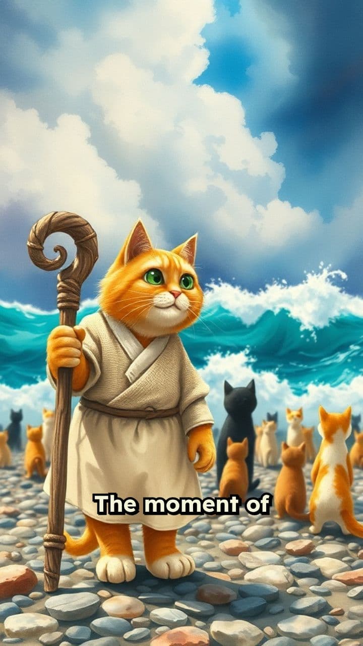 Moses the Cat: The Great Parting