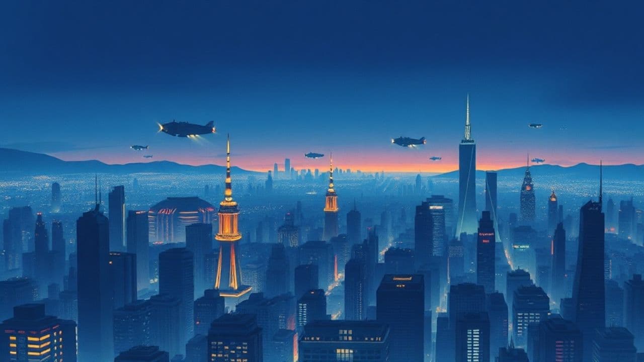 Ночь в городе теней