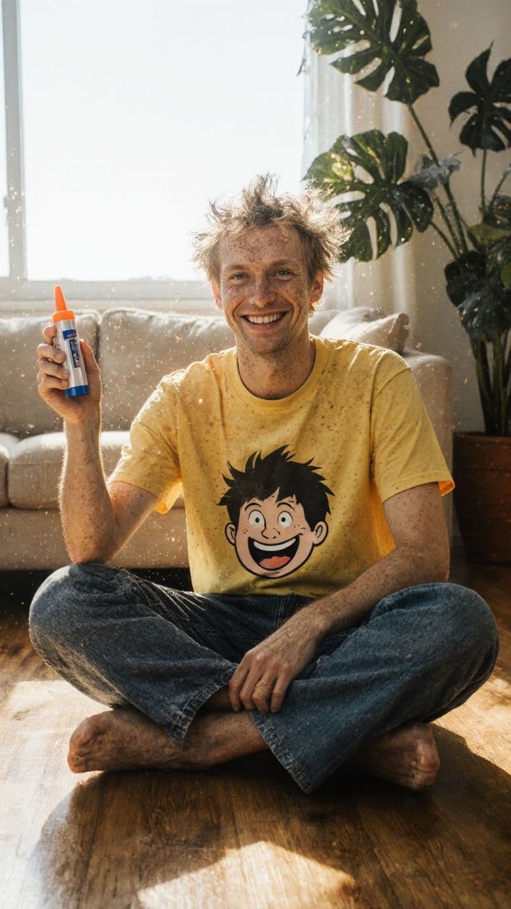 Glued to the Floor Mishap