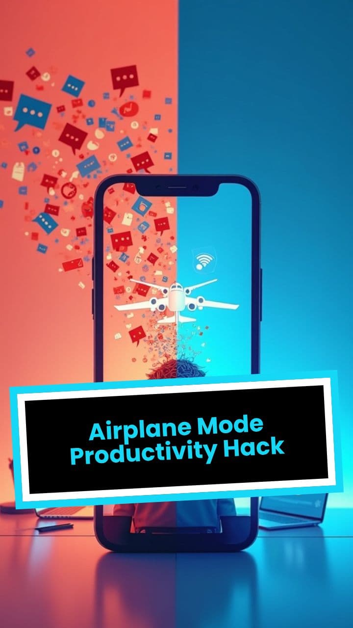 Airplane Mode Productivity Hack