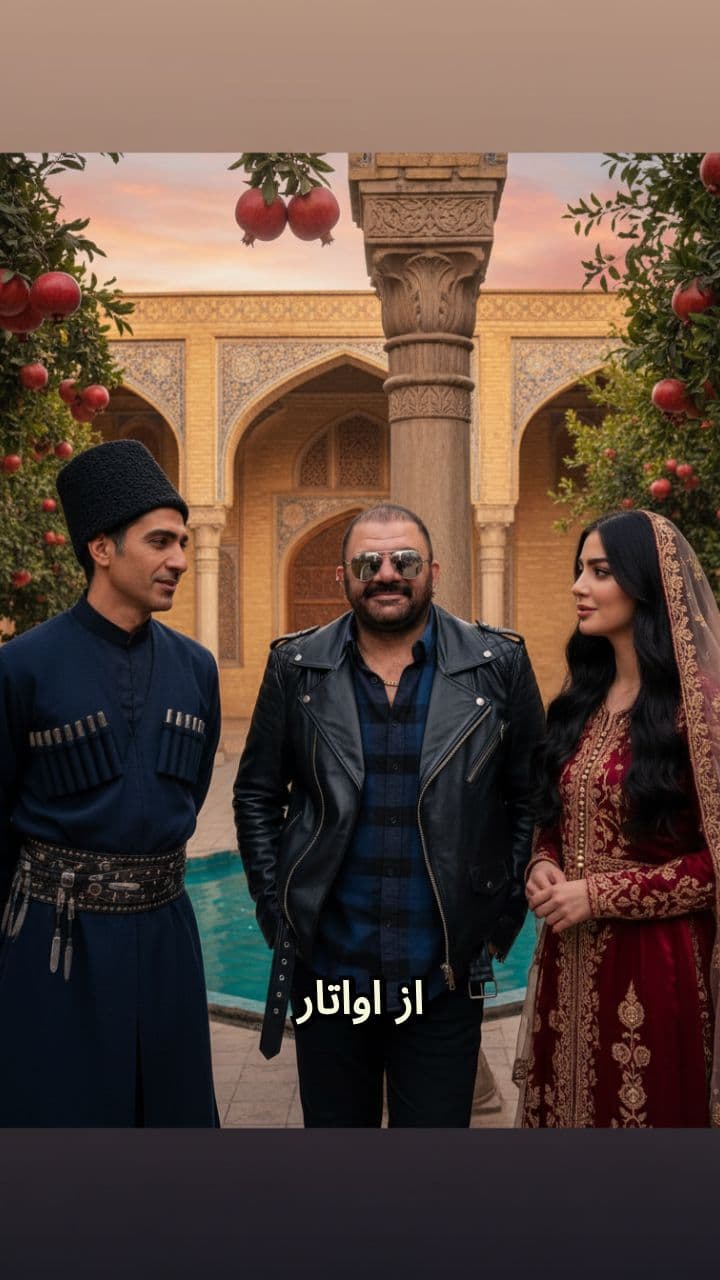 شادمانی اقوام ایرانی با هم