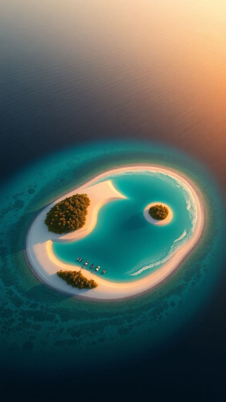 Île sacrée du bonheur