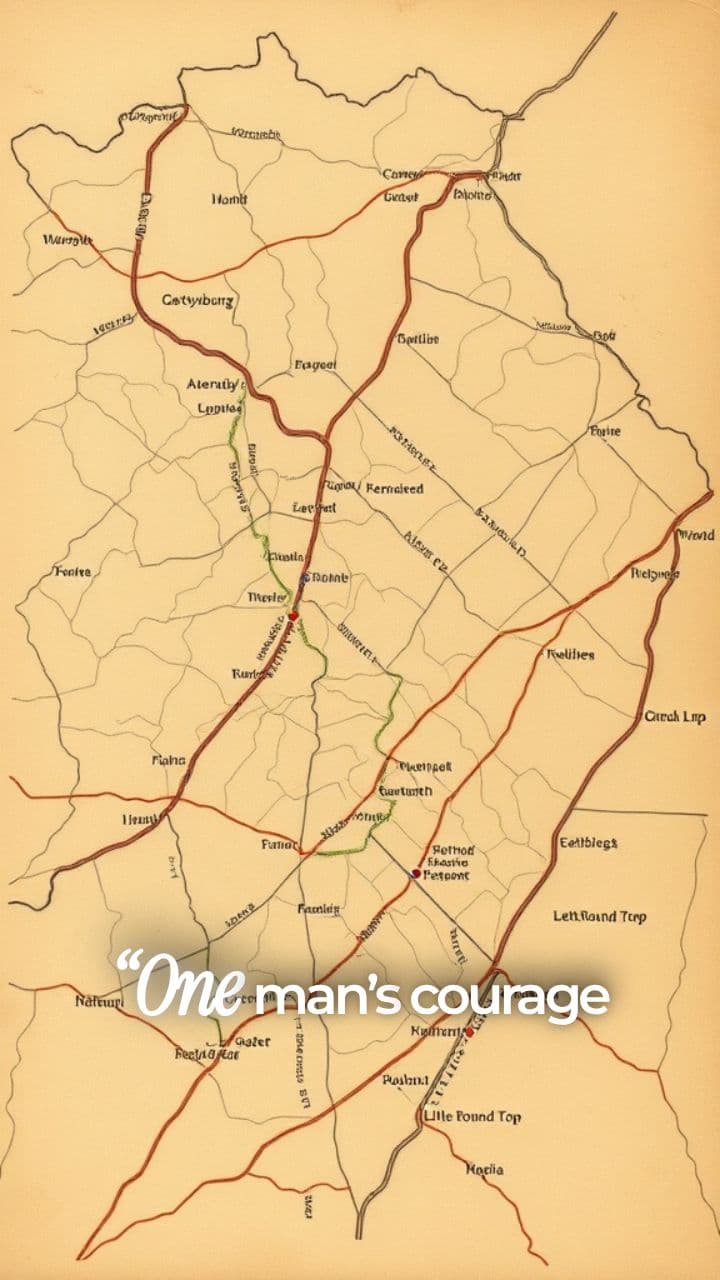 Chamberlain's Stand at Gettysburg