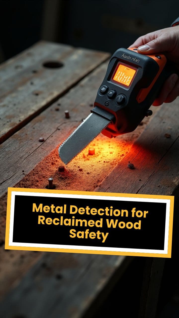 Metal Detection for Reclaimed Wood Safety