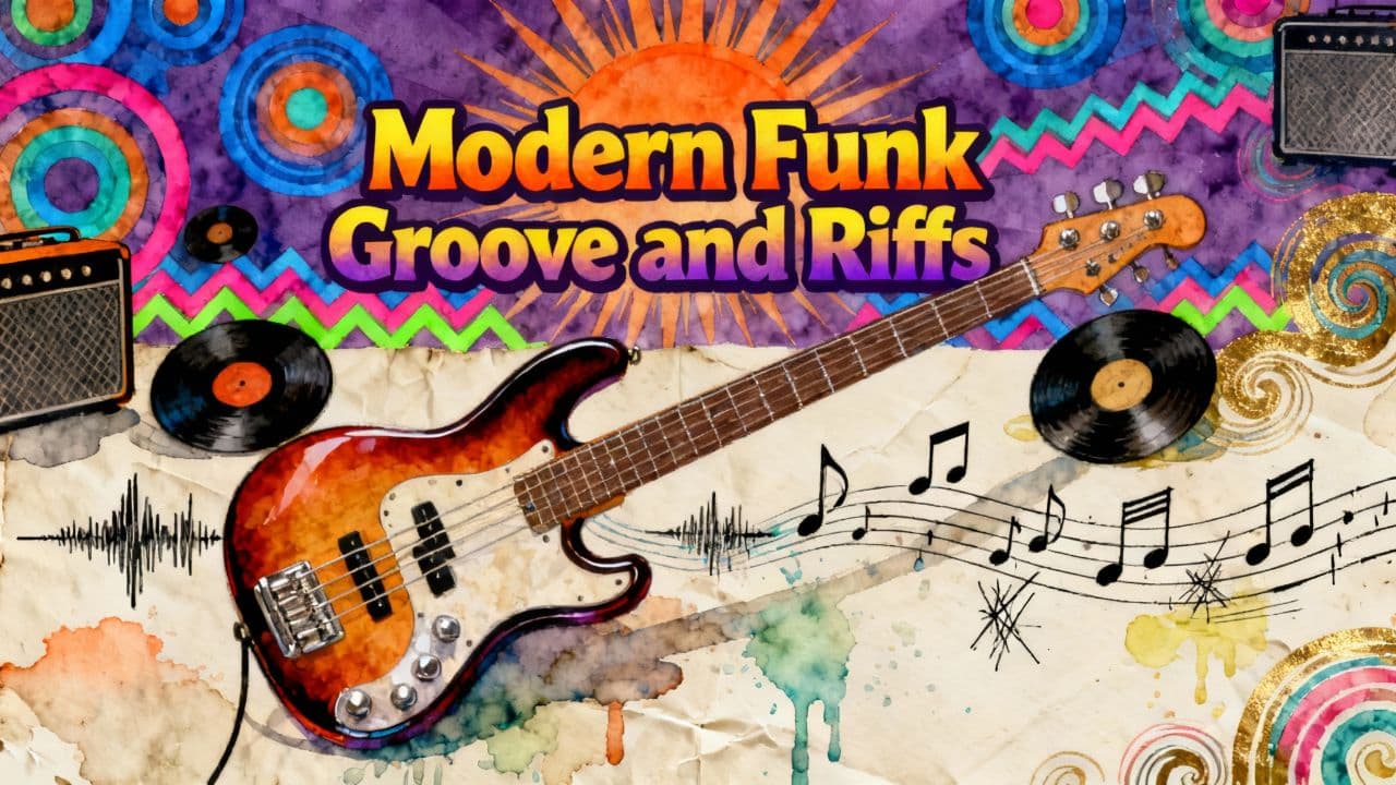 Modern Funk Groove and Riffs