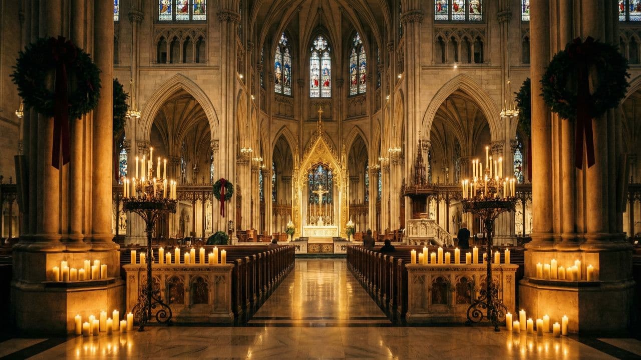 Gothic Cathedral Christmas Candlelight Concert