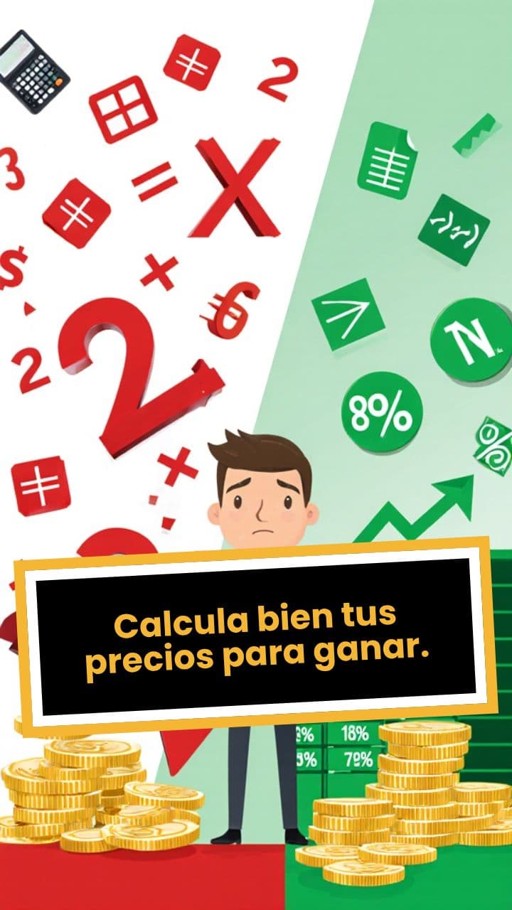 Calcula bien tus precios para ganar.