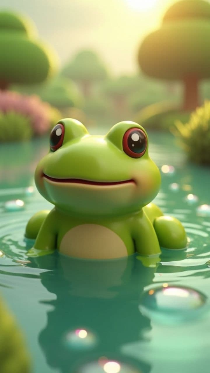 Bubble Bath for Frogs