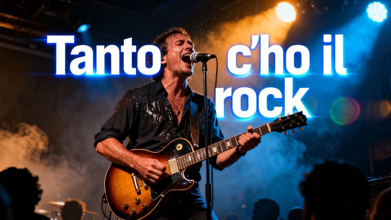 Tanto c’ho il rock