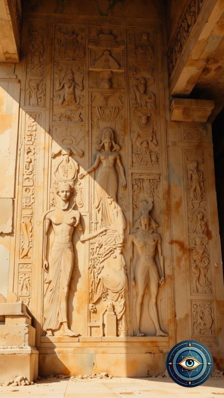 덴데라 신전의 전구 논란