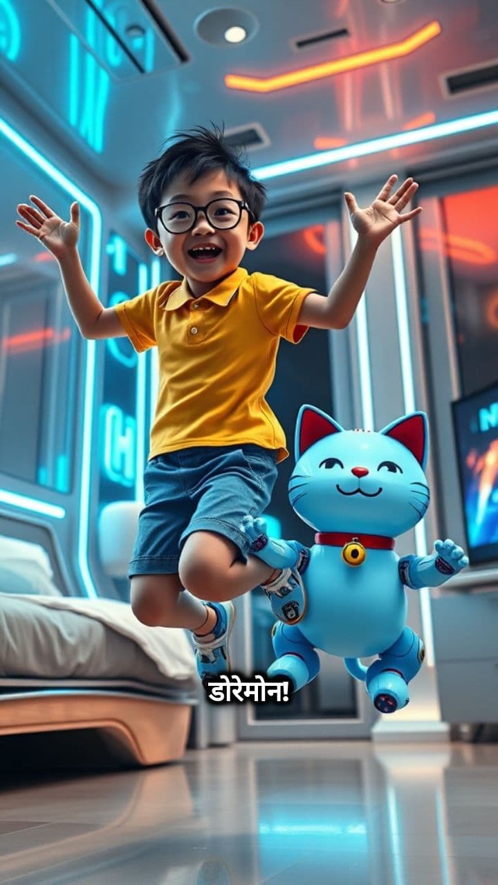 नोबिता का एहसास: डोरेमोन एक परिवार