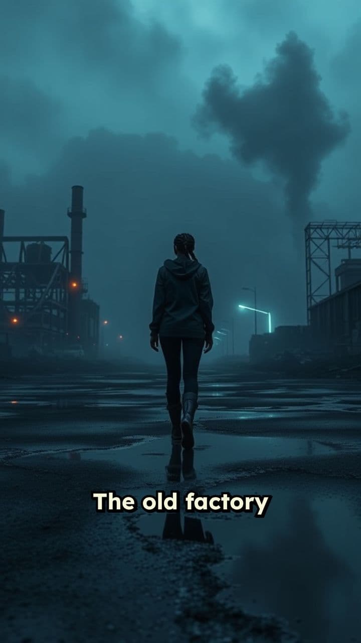 Neon Factory Haunting