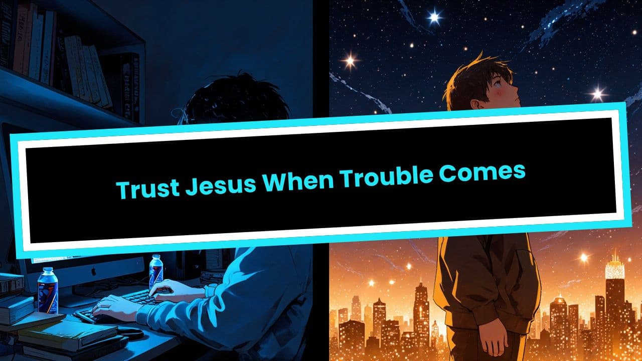 Trust Jesus When Trouble Comes