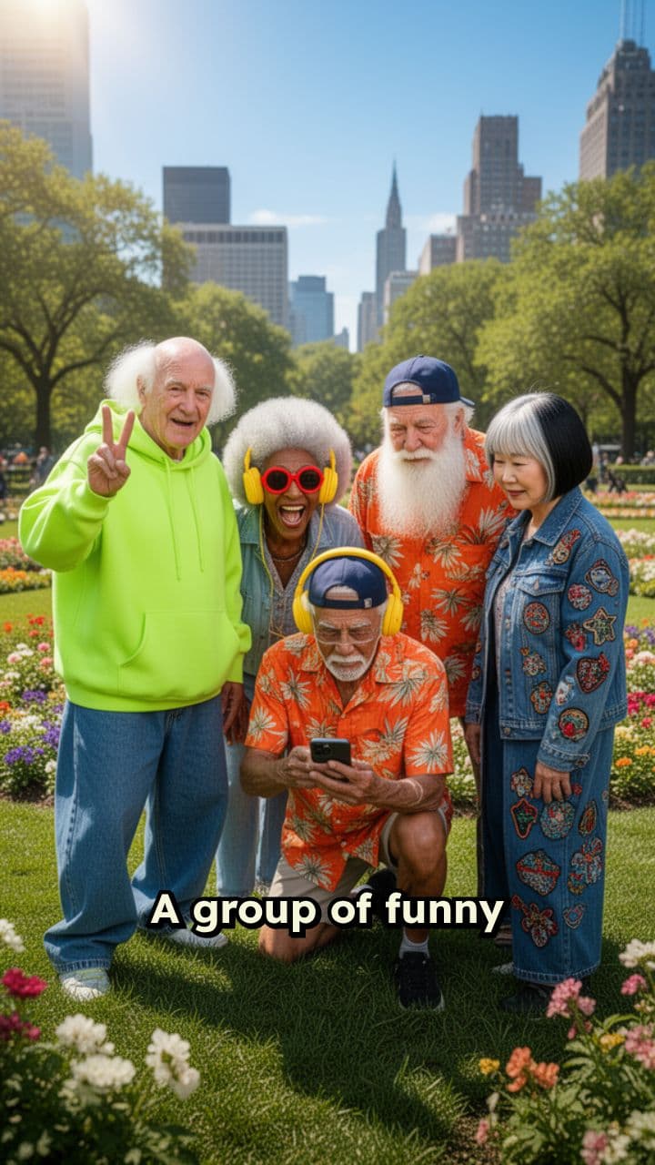 Grandparents Acting Like Teenagers