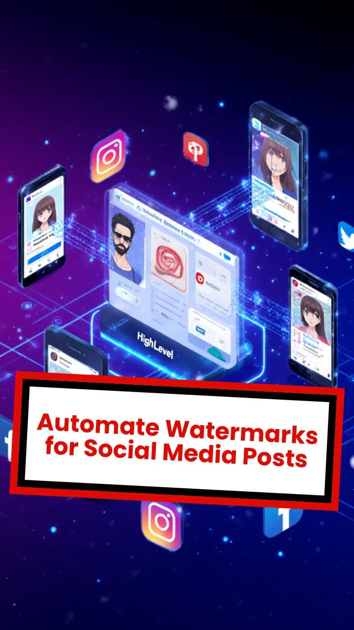 Automate Watermarks for Social Media Posts