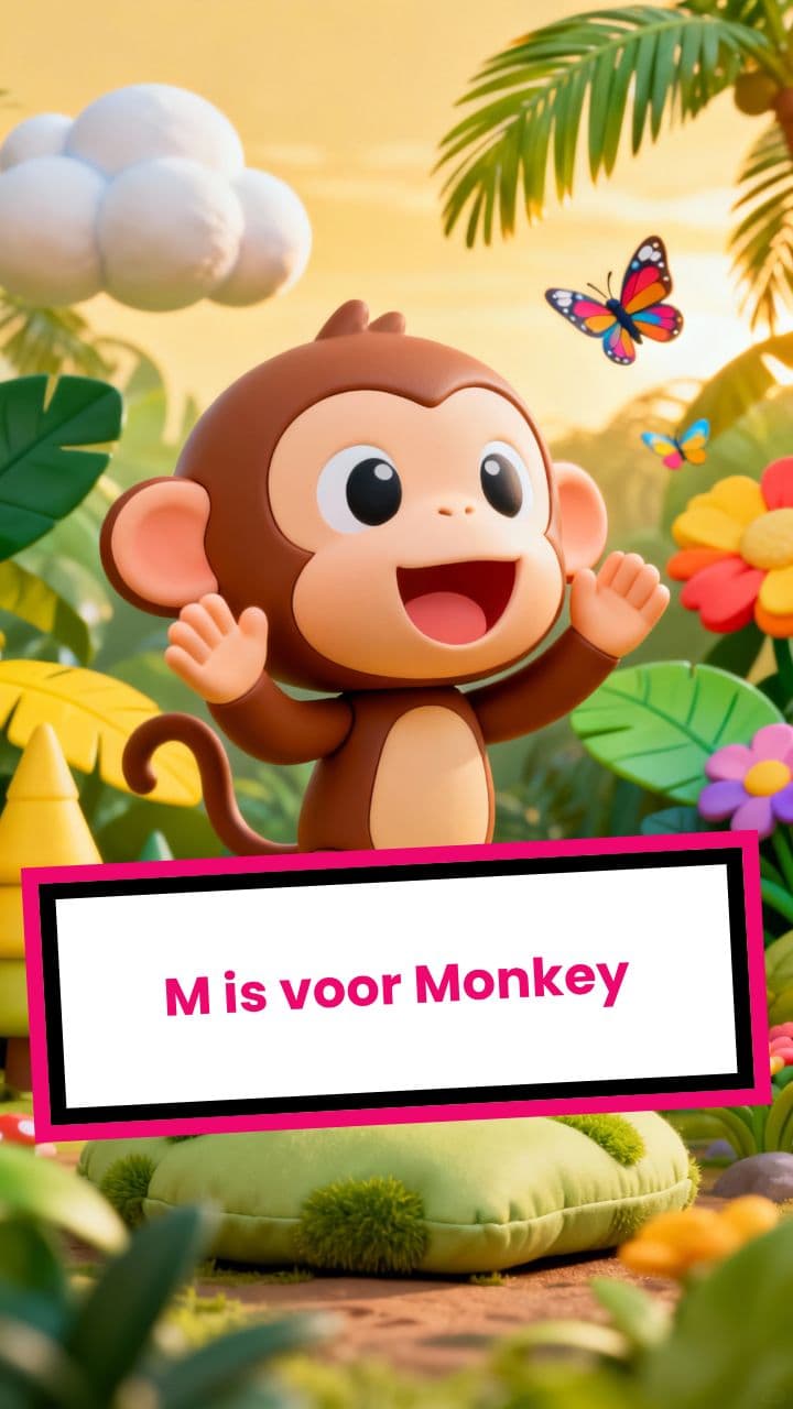 M is voor Monkey