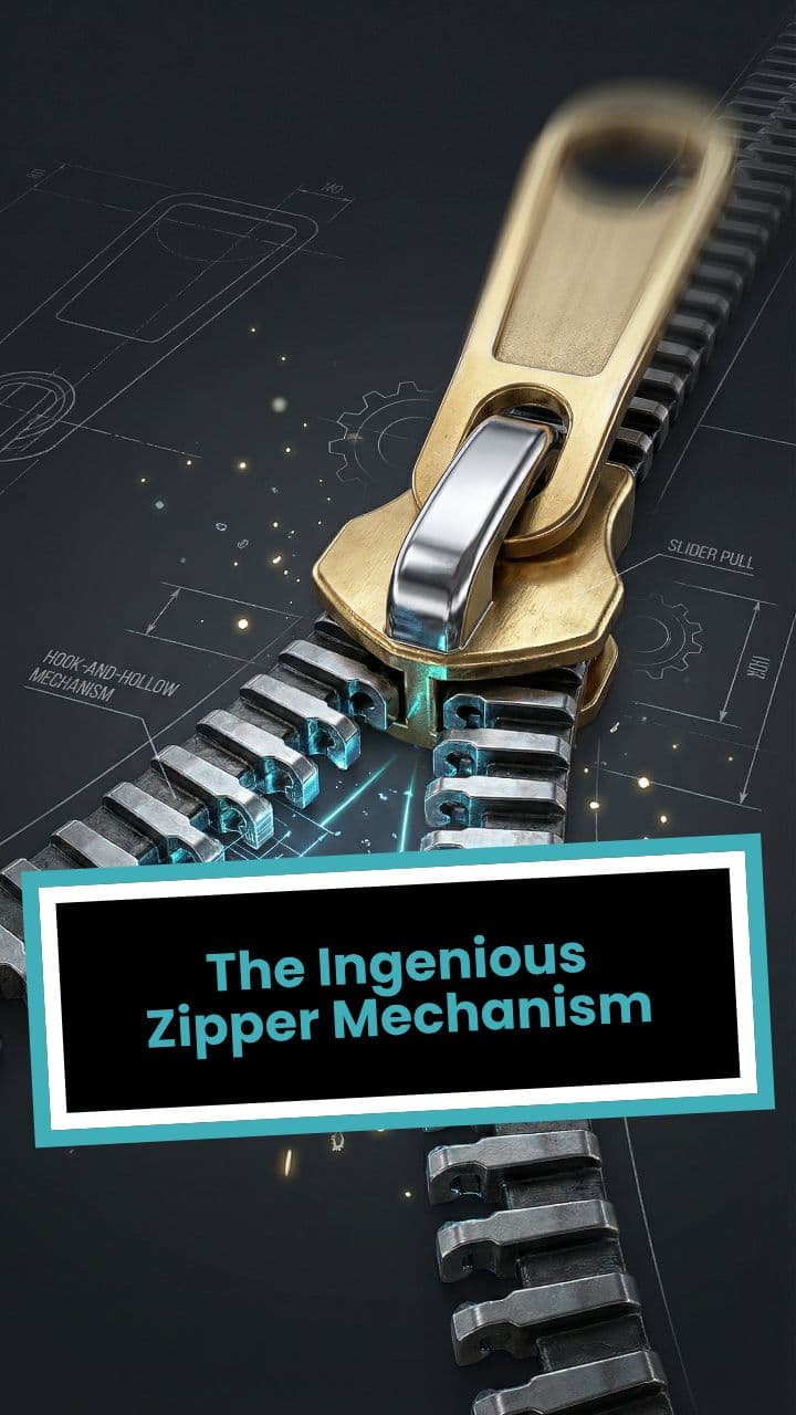 The Ingenious Zipper Mechanism