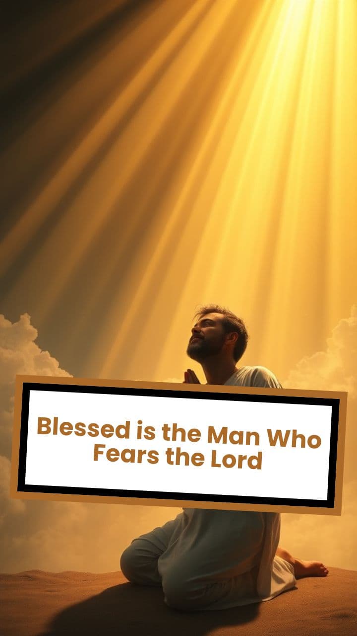 Blessed is the Man Who Fears the Lord