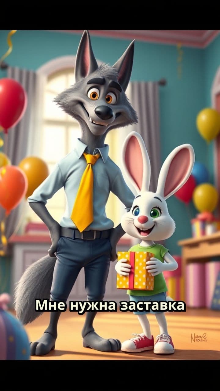 Ну погоди, именинник!