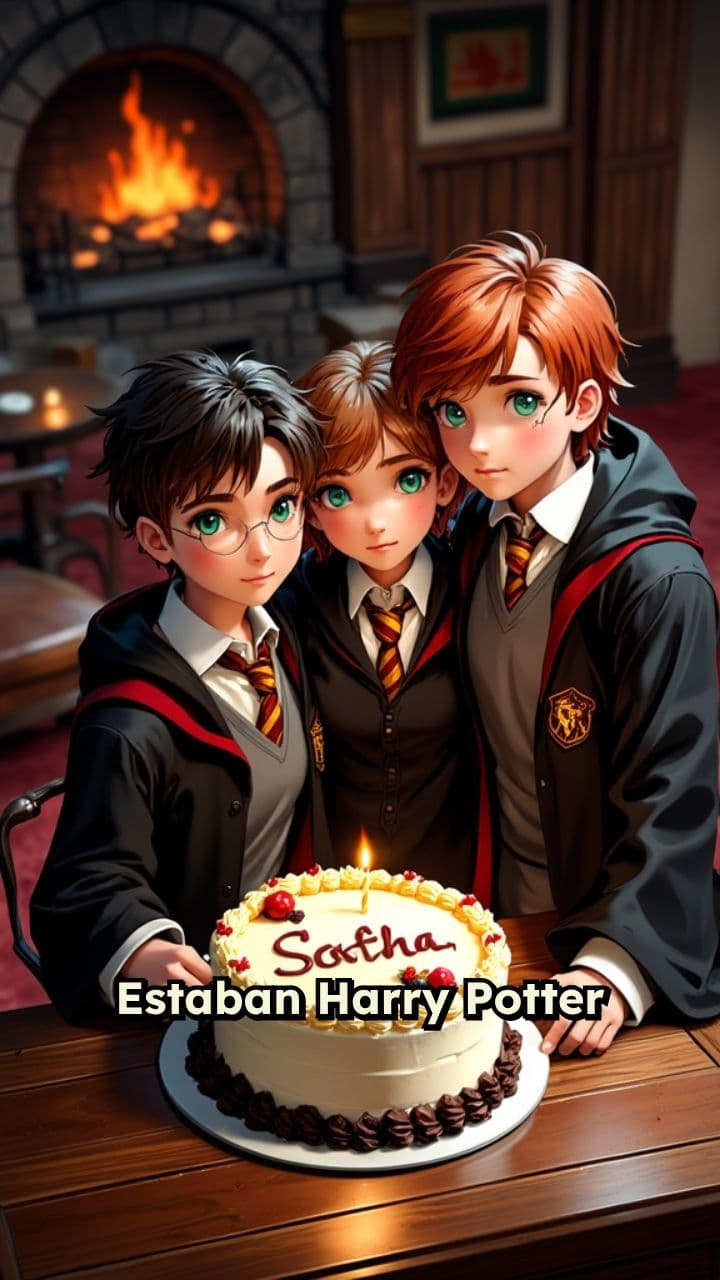 Saludos de cumpleaños desde Hogwarts